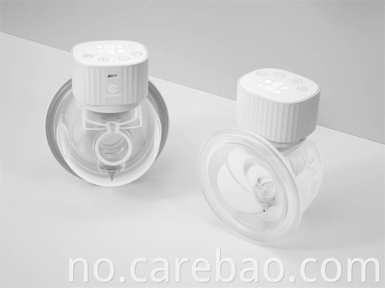 Carebao nye hender gratis anti-back funksjon elektrisk bærbar brystpumpe